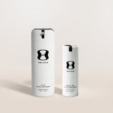 Two tubes of product with OneSkin branding on a beige background