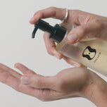 Video of a person showing how to apply the PREP FACIAL CLEANSER product